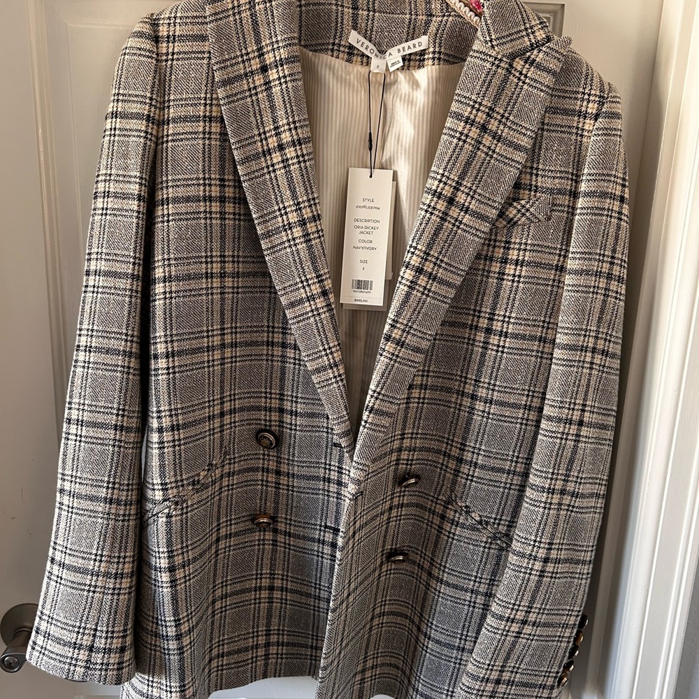 NWT Veronica Beard Oria Dickey Jacket